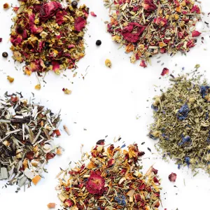 * Bath Tea Sample Pack - 5 Premium Bath Tea Samples