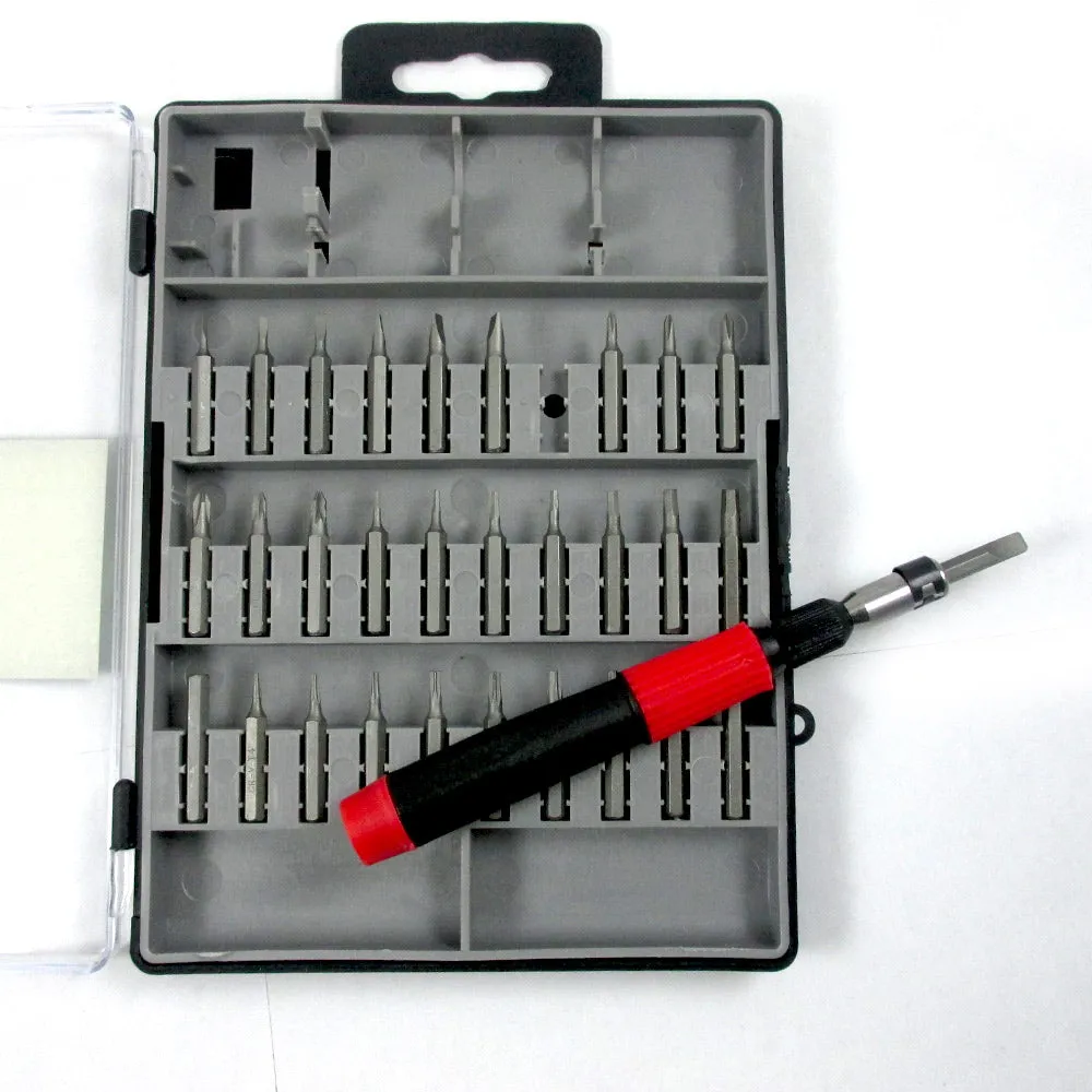 30 Pc Torx Phillips Hex Bit Screw Precision Screwdriver Set Repair Tool New !