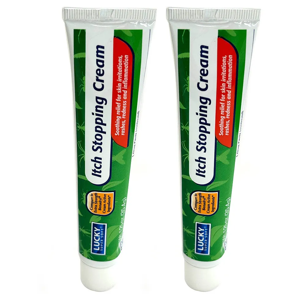 4 Packs Extra Strength Stop Itching Cream Anti-Itch Ointment Rashes Bites 1.25oz
