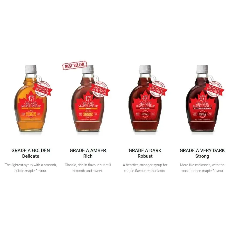 47 North - Organic Maple Syrup Amber