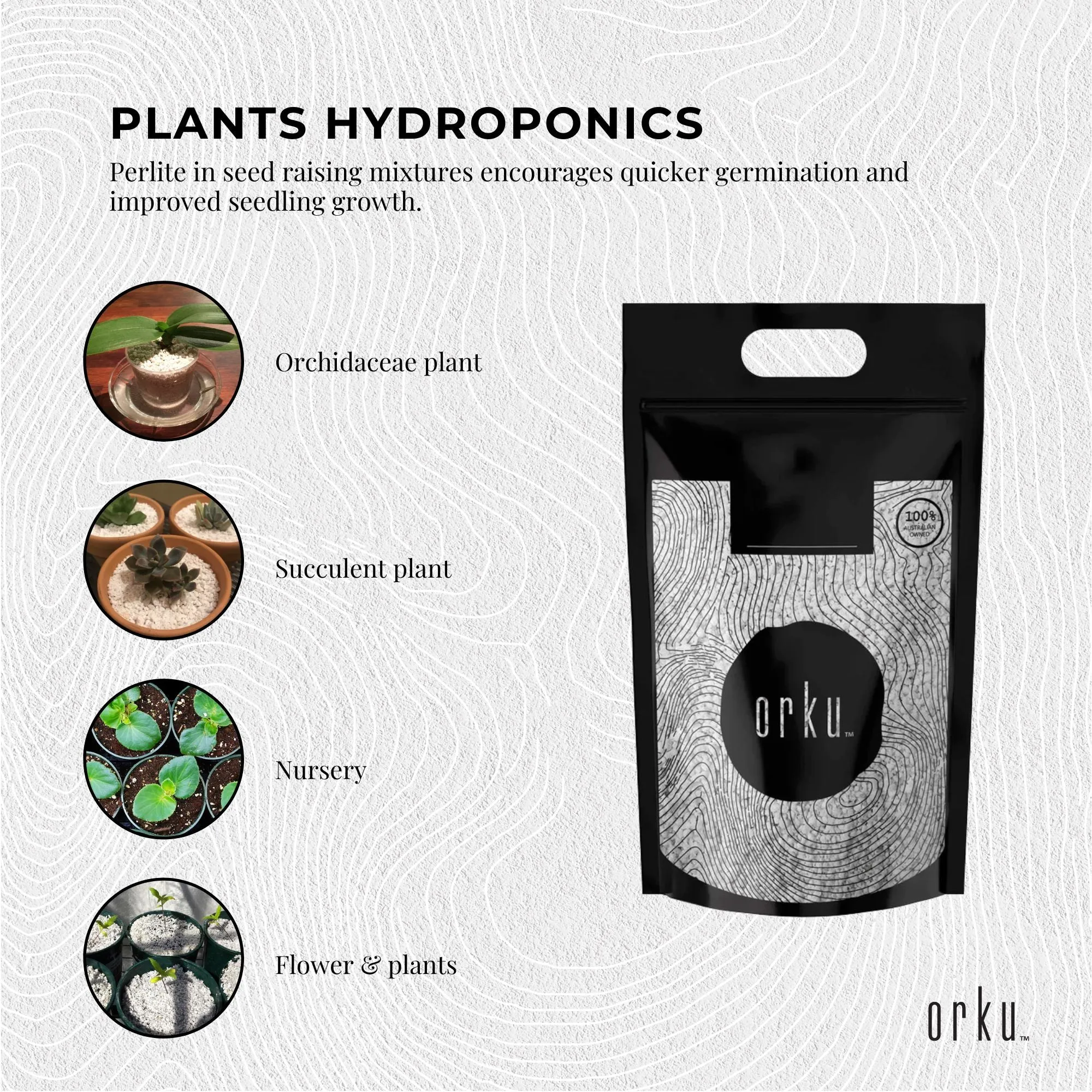 5L Premium Perlite Coarse Soil | Expanded Medium for Hydroponics and Plants