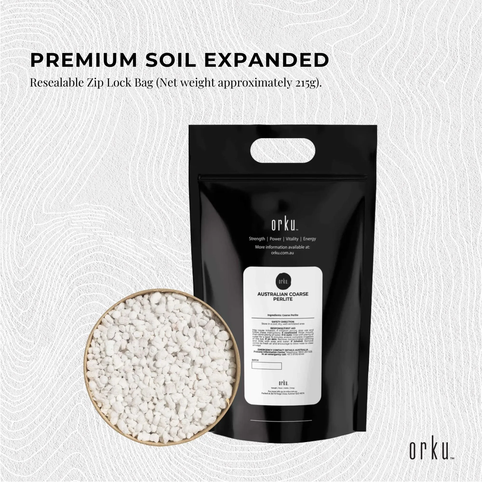 5L Premium Perlite Coarse Soil | Expanded Medium for Hydroponics and Plants