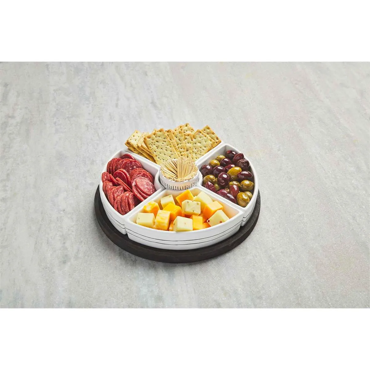 6-Piece Hors D'oeurves Tray