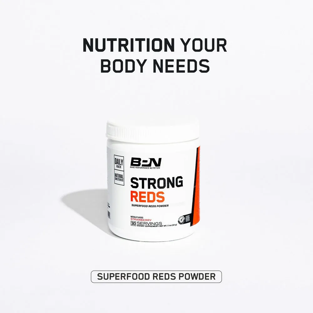 Bare Performance Nutrition Strong Reds