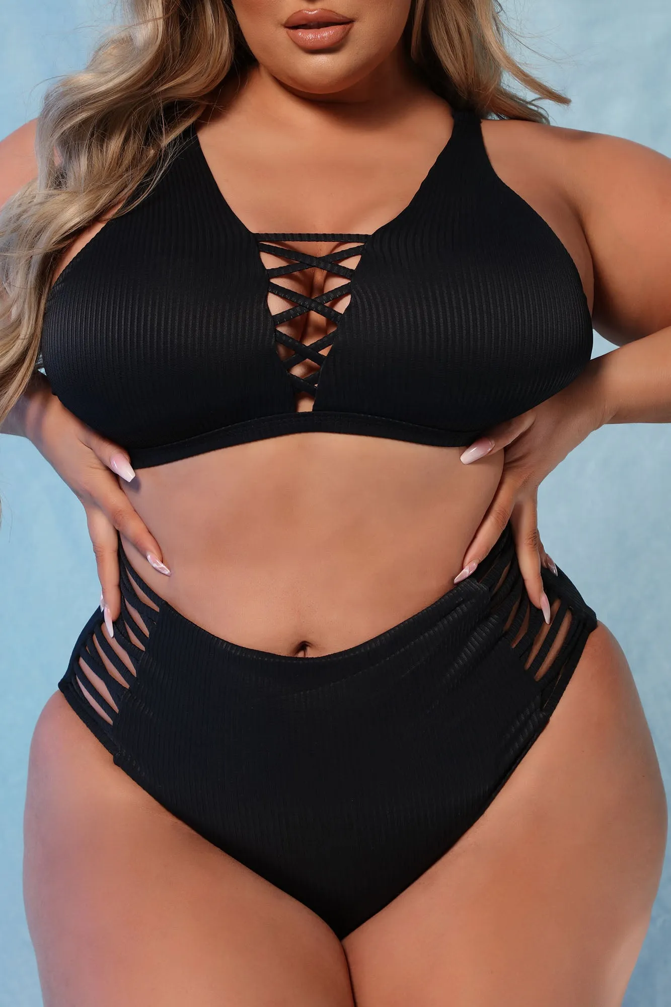 Beach Bound 2 Piece Bikini - Black
