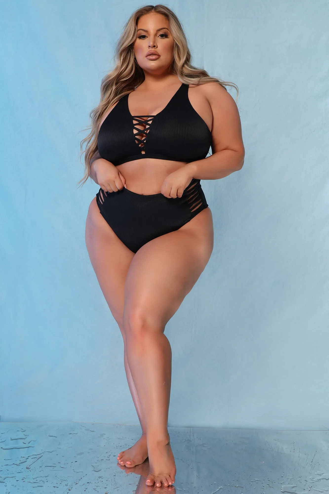 Beach Bound 2 Piece Bikini - Black