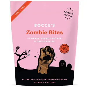 Bocce's Bakery Zombie Bites Pumpkin & Peanut Butter Dog Treat - 5 oz