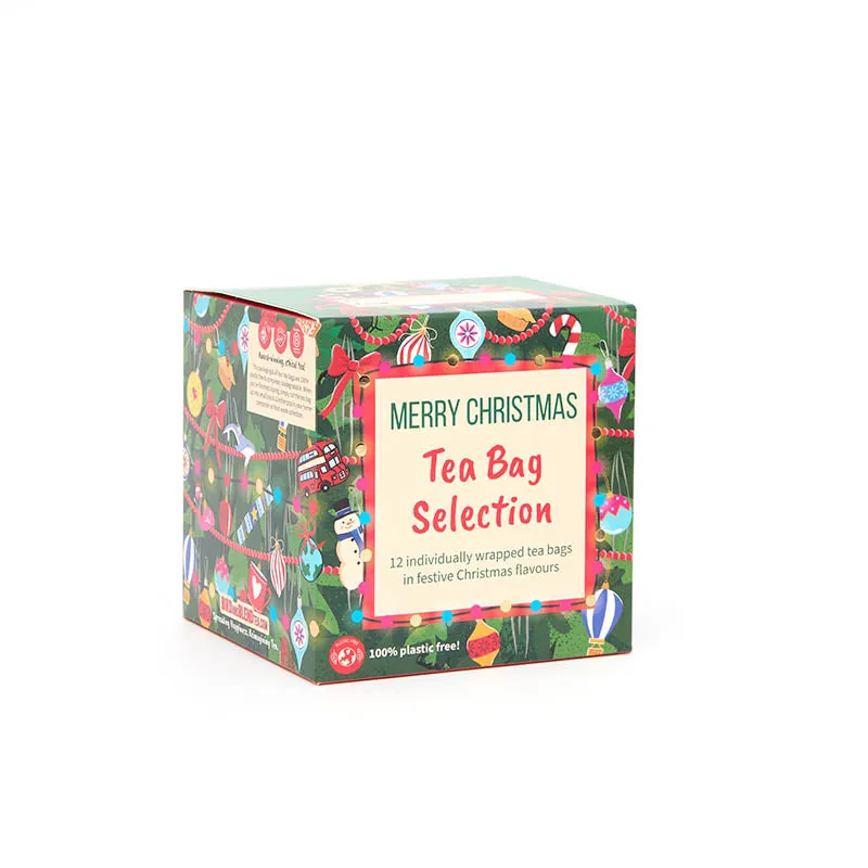 Christmas Tea Gift Cube