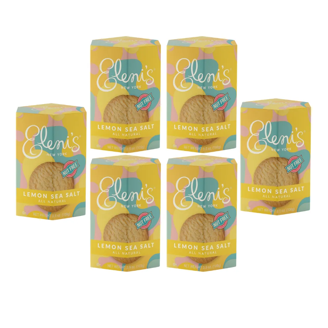 Eleni's Lemon Sea Salt Cookie Box