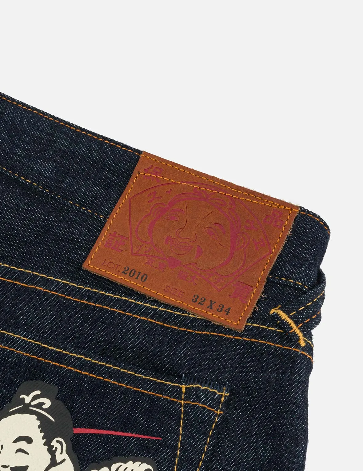 Godhead Golfing Print Slim Fit Jeans #2010