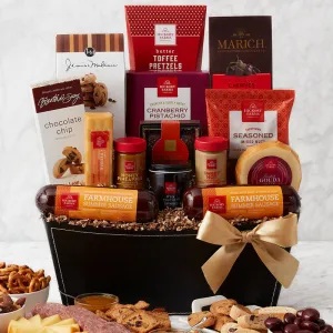Gourmet Treasures: Premium Gift Basket