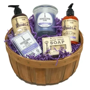 Hill Country Lavender Delights Gift Basket