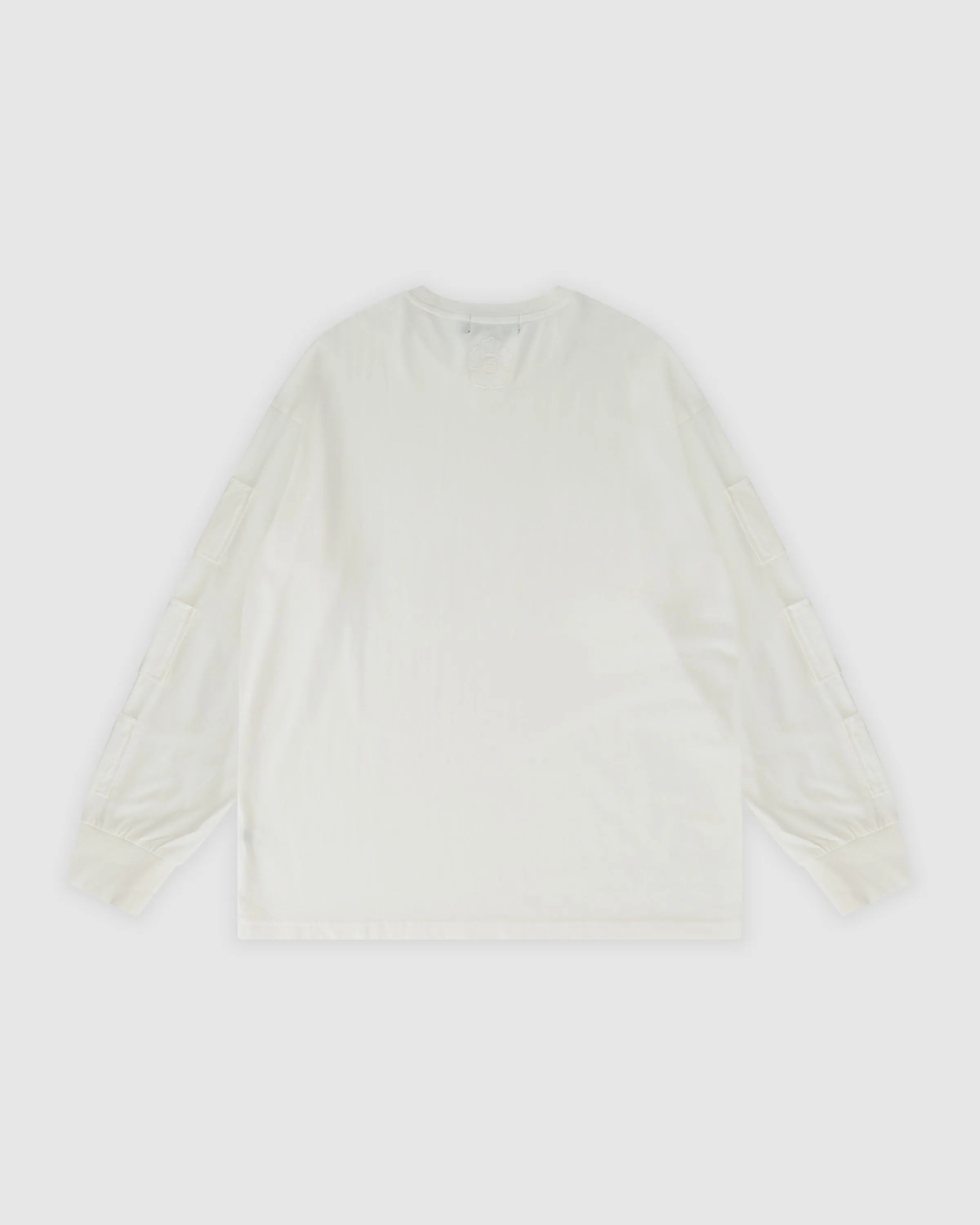 Ivory Triple Pocket Long Sleeve