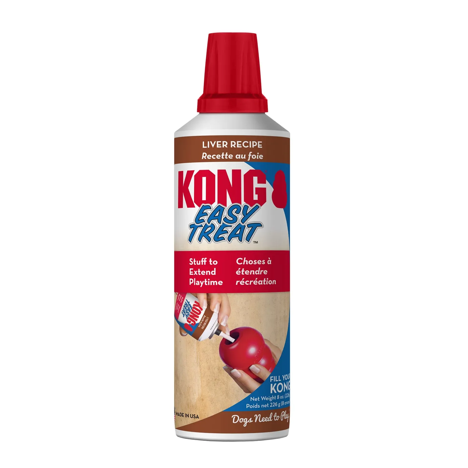 KONG Easy Treat Liver Dog Treat 226g