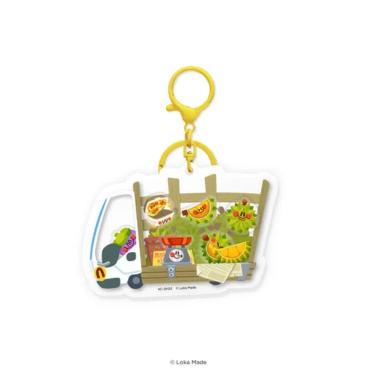 LOKA MADE Shaker Keychain