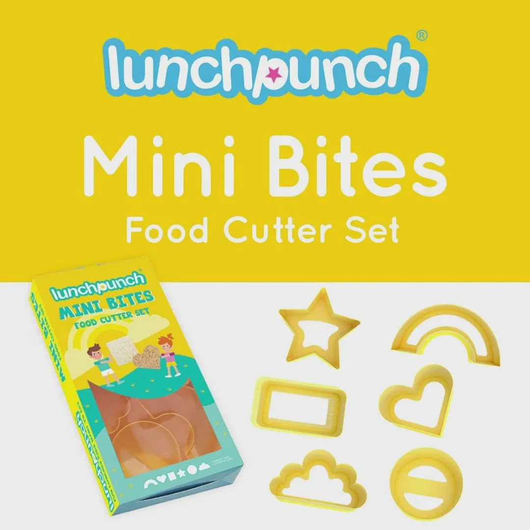 Lunch Punch MINI BITES Food Cutters (Set of Six)