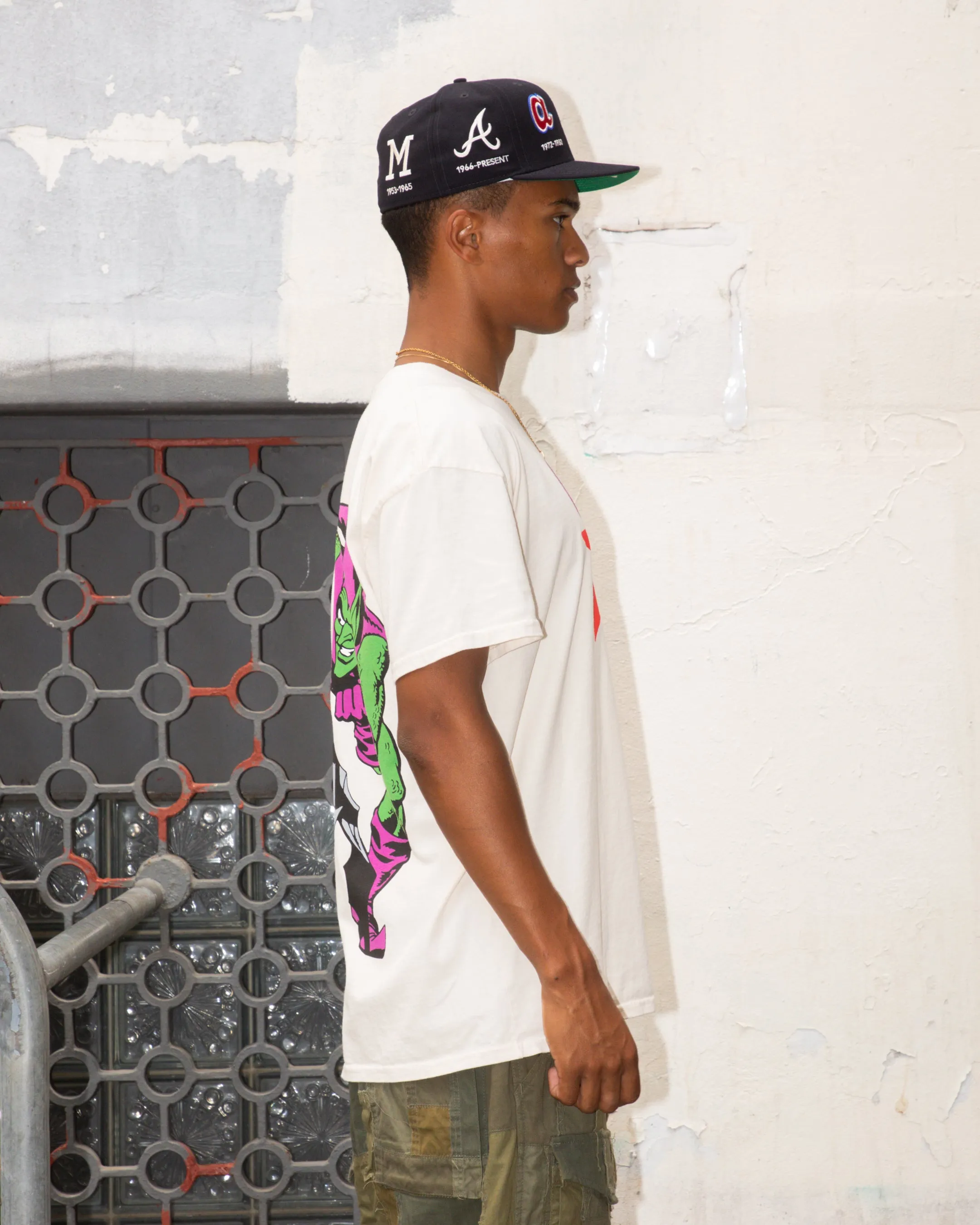Marvel Spider-Man Green Goblin T-Shirt Off White