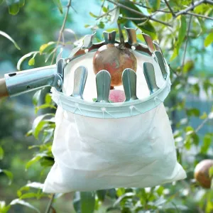 Metal Fruit Gardening Picker,for Apple, Peach and High Trees.