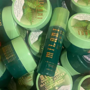 Milani Green Goddess Cannabis Sativa Seed Oil Hydrating Facial Mist & Makeup Melter Cleansing Balm (27 Pcs Lot)