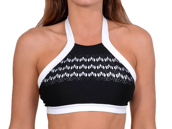 MONACO SOFT TIE HALTER TOP