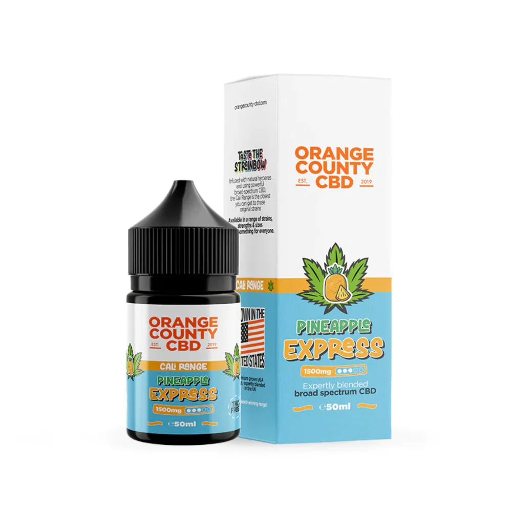 Orange County - CBD E-Liquid - Cali  Range 50ml