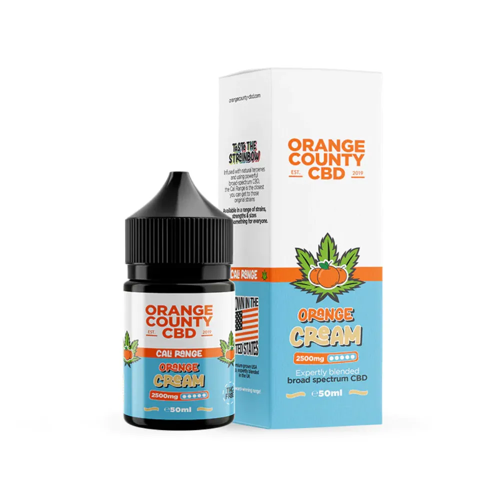 Orange County - CBD E-Liquid - Cali  Range 50ml