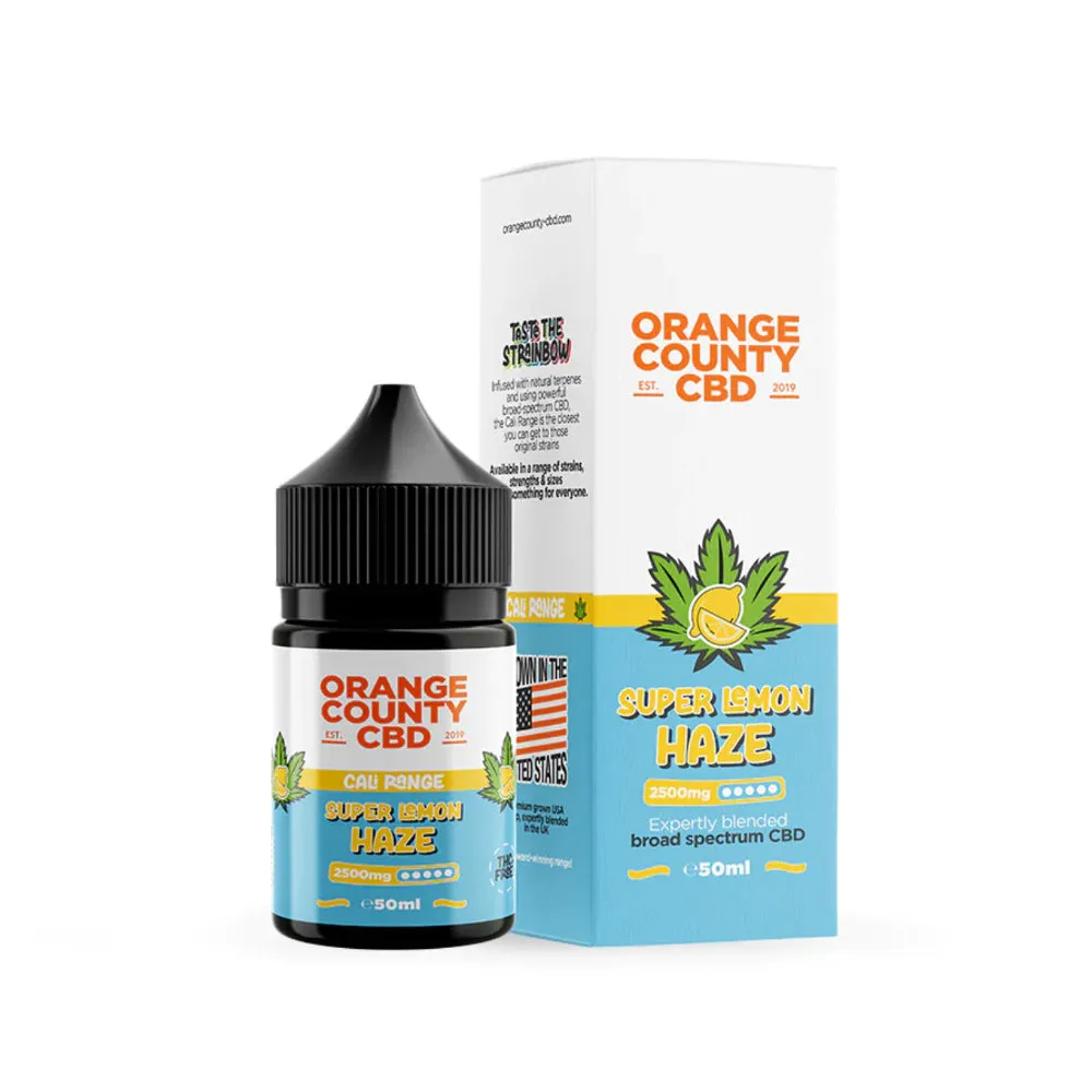 Orange County - CBD E-Liquid - Cali  Range 50ml