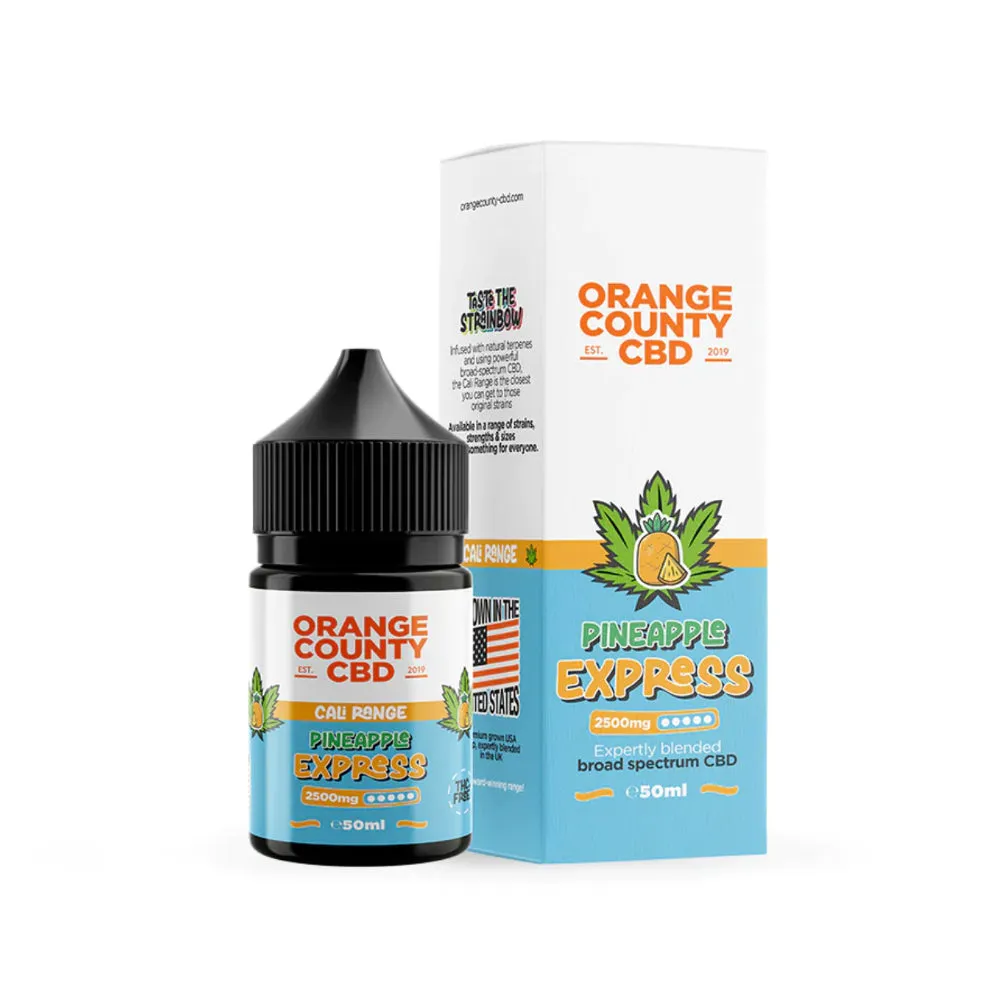 Orange County - CBD E-Liquid - Cali  Range 50ml