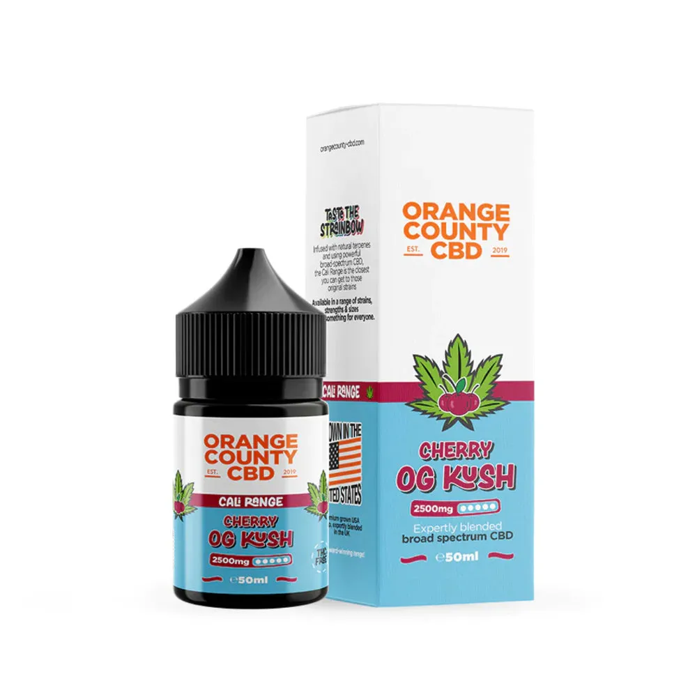 Orange County - CBD E-Liquid - Cali  Range 50ml