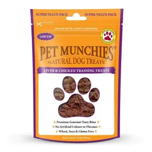 Pet Munchies 150g Liver & Chicken Training Treats