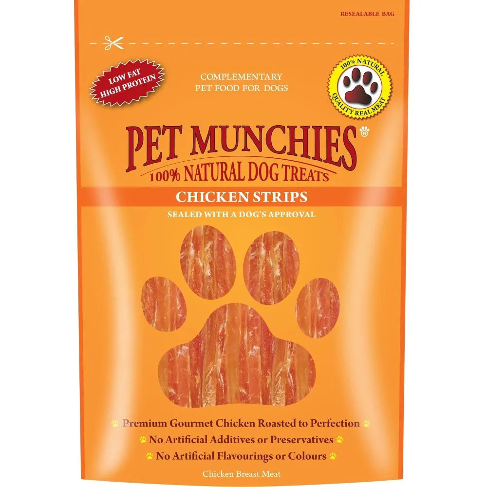 Pet Munchies 90g Chicken Strips