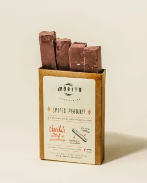 Salted Peanut Chocolate Sticks