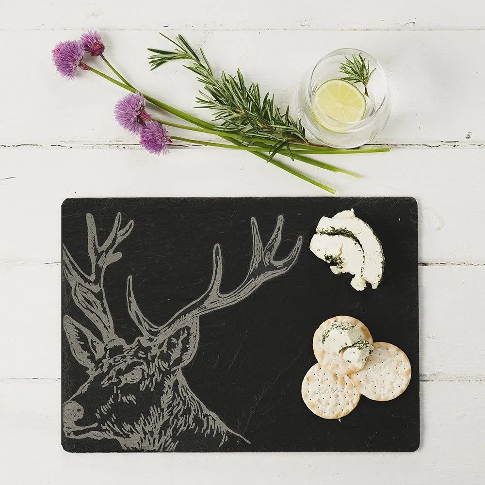Slate Cheese Board - Stag