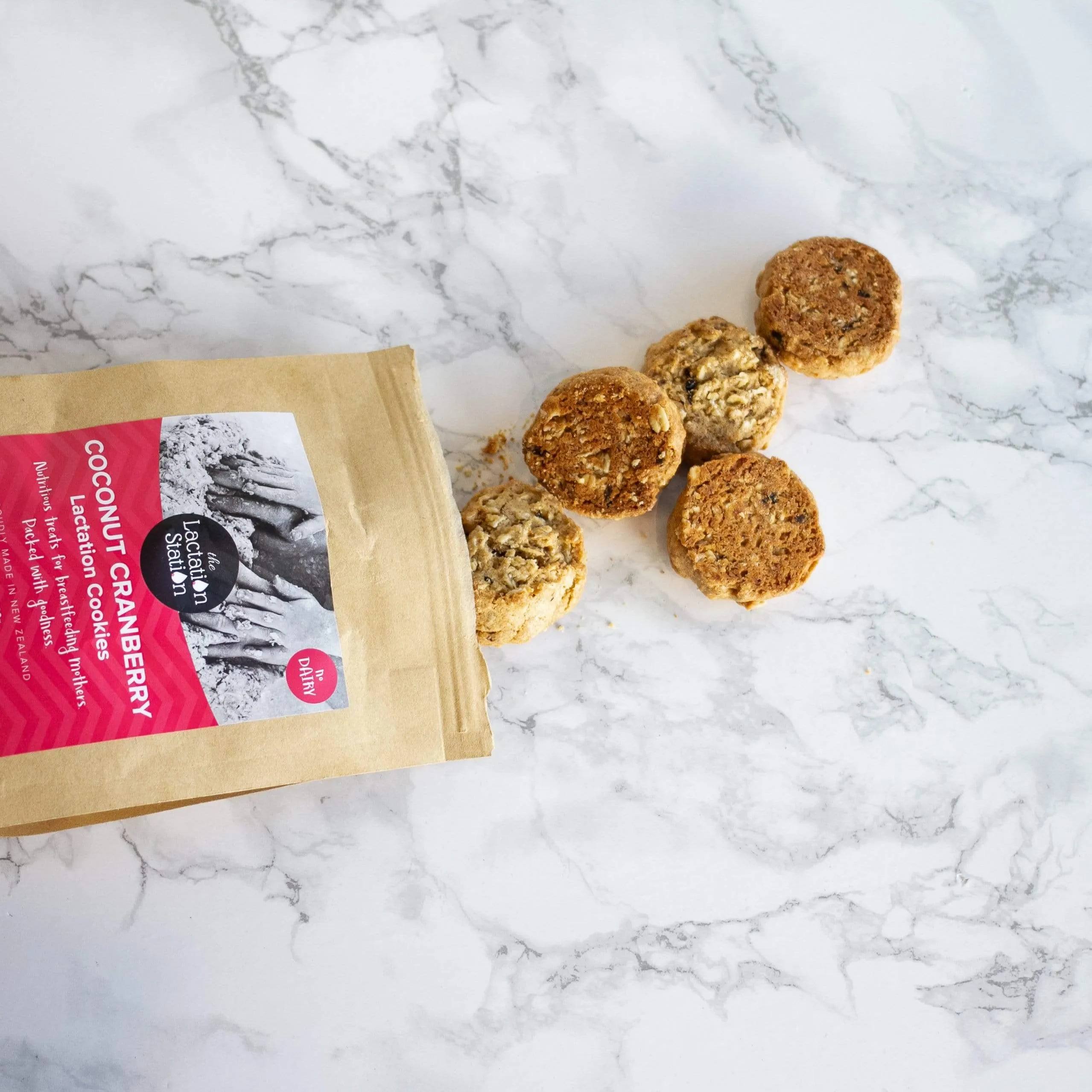 The Lactation Station Lactation Cookies - Coconut Cranberry