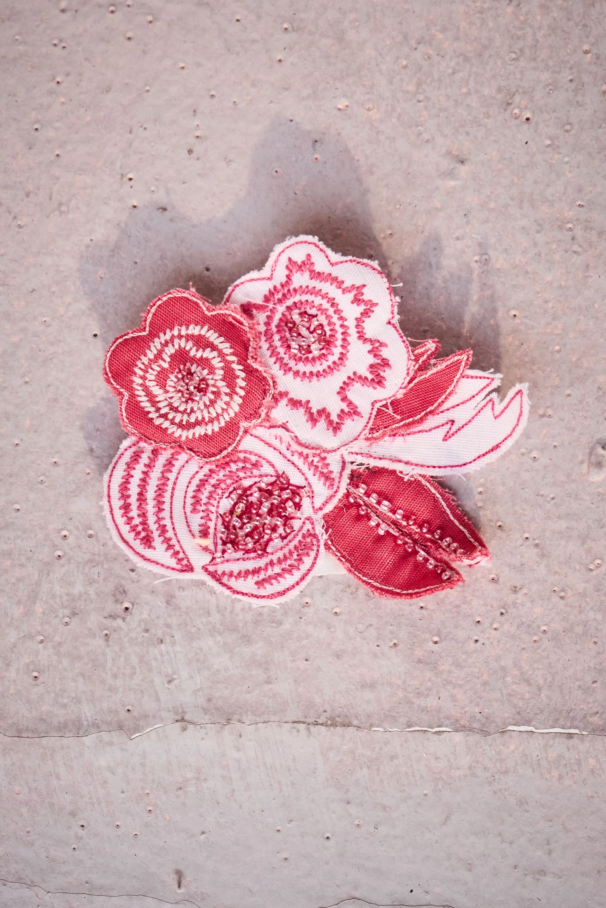 toile Rose Clip