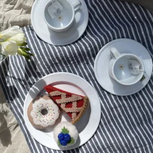 Wattle & Clay Felt Treats & Tea Bags